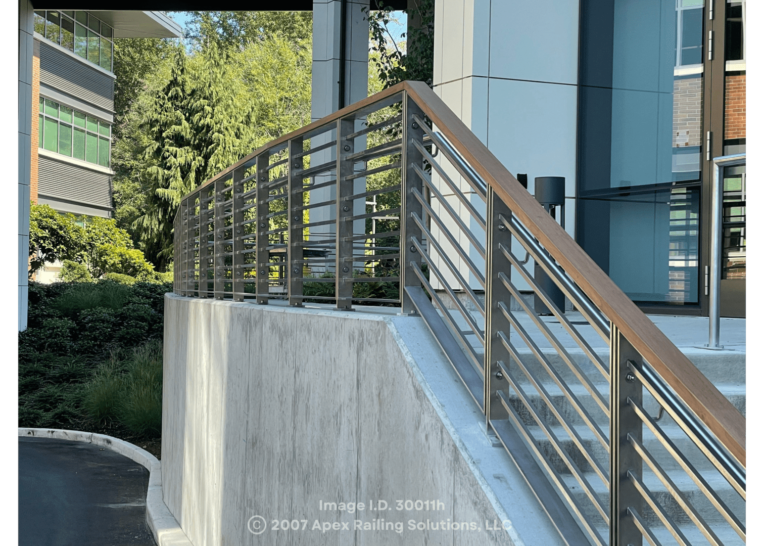 Exterior custom hand rails and railing
